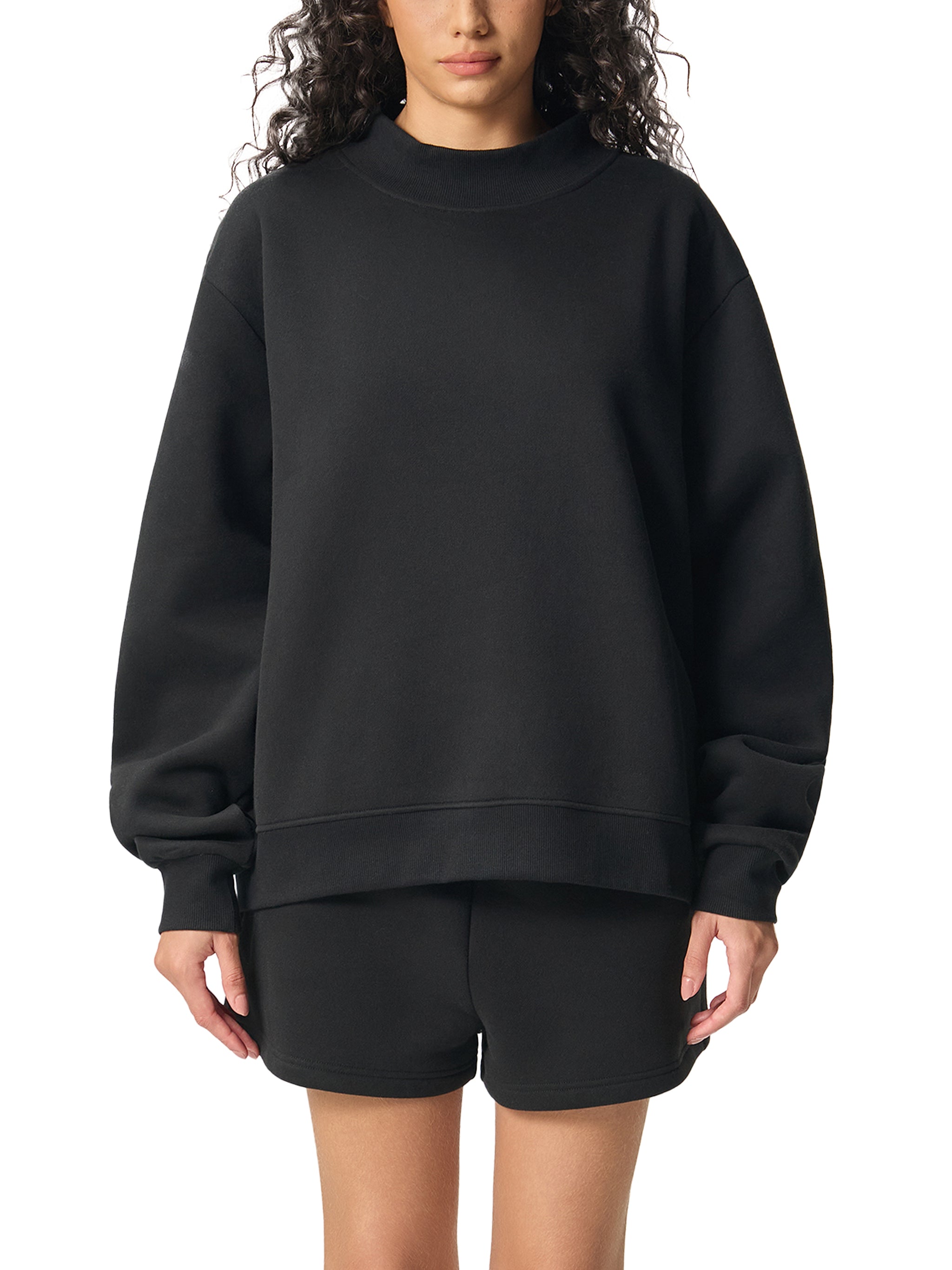 Essential Mock Sweatshirt